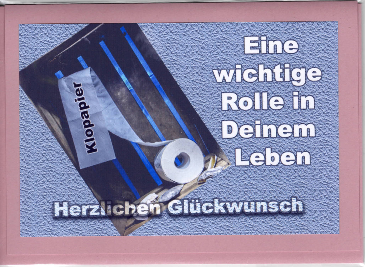 Fotokarte Herzlichen Glückwunsch