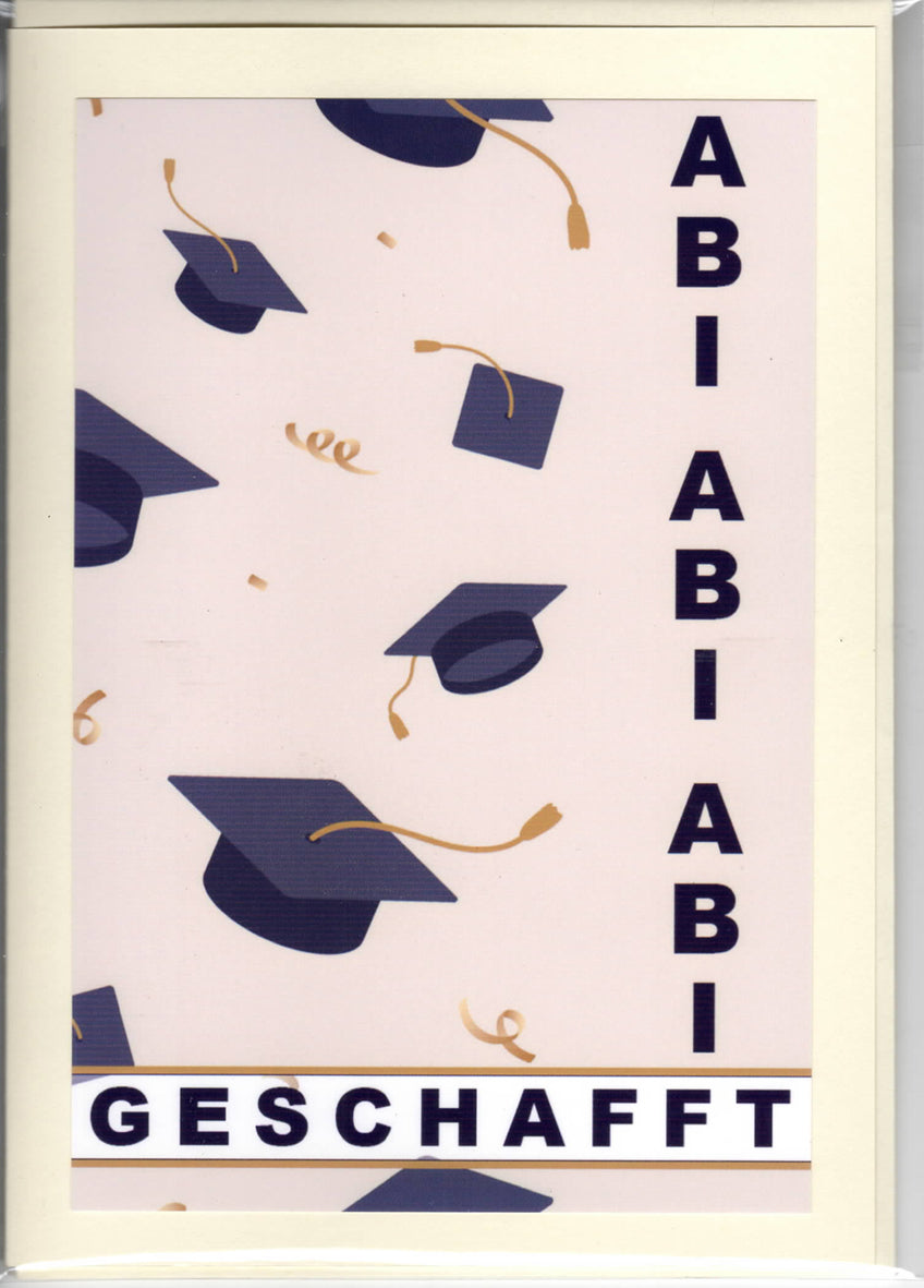Fotokarte zum Abitur