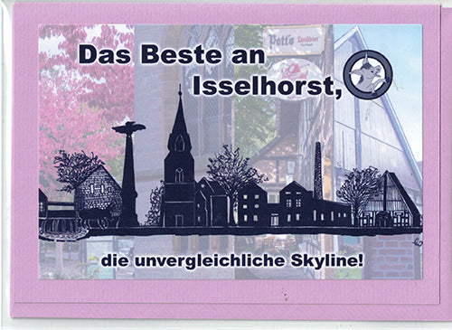 Fotokarte Das Beste an Isselhorst die unvergleichliche Skyline