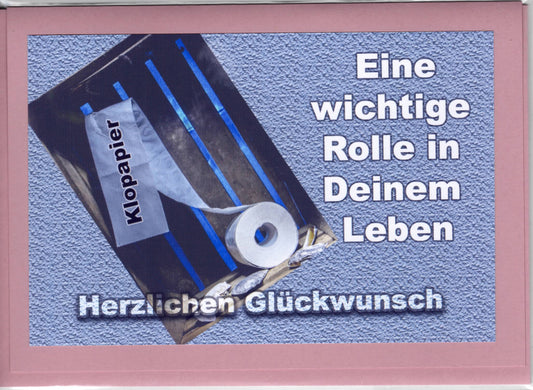 Fotokarte Herzlichen Glückwunsch