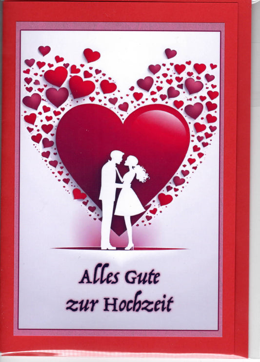 Fotokarte zur Hochzeit