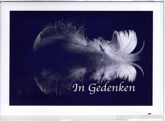 Fotokarte Trauer - In Gedenken