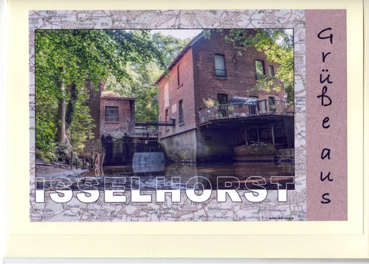 Fotokarte Grüße aus Isselhorst - Lutter Mühle