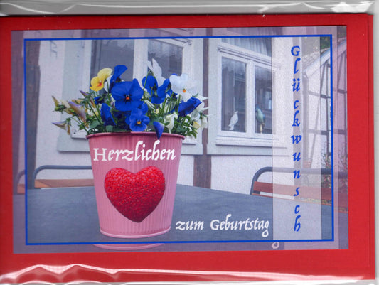 Fotokarte Herzlichen Glückwunsch zum Geburtstag