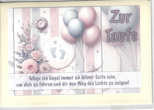 Fotokarte Zur Taufe