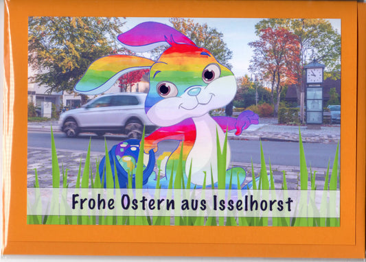 Fotokarte Frohe Ostern aus Isselhorst