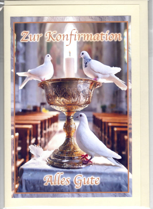 Fotokarte Zur Konfirmation