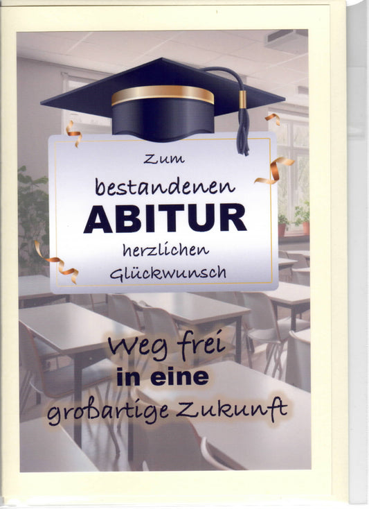 Fotokarte zum Abitur